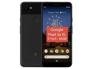 Google Pixel 3A XL (2019) G020B 64GB (6" inch, GSM, 4G/LTE, CDMA) Factory Unlocked Smartphone - Just Black Google Pixel 3A XL (2019) G020B 64GB (6" inch, GSM, 4G/LTE, CDMA) Factory Unlocked Smartphone - Just Black