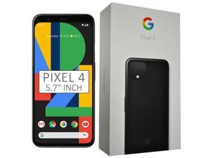 Google Pixel 4 G020M 64GB 5.7 inch Android (GSM Only, No CDMA) Factory Unlocked 4G/LTE Smartphone - Just Black Google Pixel 4 G020M 64GB 5.7 inch Android (GSM Only, No CDMA) Factory Unlocked 4G/LTE Smartphone - Just Black
