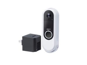 Geeni QUICKPEEK Smart Wi-Fi Doorbell Camera 1080p and Wireless Chime – No Hub Required, Easy Wireless Install and Set Up, Includes Rechargeable Battery, Motion-Activated Alerts, Requires 2.4 GHz Wi-Fi Geeni QUICKPEEK Smart Wi-Fi Doorbell Camera 1080p and Wireless Chime – No Hub Required, Easy Wireless Install and Set Up, Includes Rechargeable Battery, Motion-Activated Alerts, Requires 2.4 GHz Wi-Fi