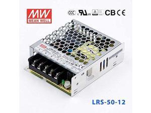 MEAN WELL LRS-50-12 Switching Power Supply 50W 12V 4.2A Constant Current Ultra-thin CCC Certification MEAN WELL LRS-50-12 Switching Power Supply 50W 12V 4.2A Constant Current Ultra-thin CCC Certification
