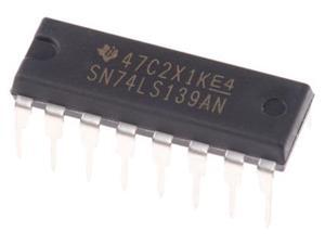 (5 PCS) SN74LS139AN IC DUAL 2-4 LINE DECODER 16-DIP LS139 74LS139 (5 PCS) SN74LS139AN IC DUAL 2-4 LINE DECODER 16-DIP LS139 74LS139