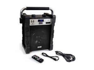 Pyle jobsite radio Portable Heavy_Duty Wireless Bluetooth AM_FM Radio USB SD Card reader, Black _PWMABT550BK_ Pyle jobsite radio Portable Heavy_Duty Wireless Bluetooth AM_FM Radio USB SD Card reader, Black _PWMABT550BK_