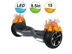 Felimoda Off Road Hover Board, All Terrain Rugged Hoverboard, 8.5 Inch Two-Wheel Self Balancing Hoverboard Electric Scooter for Adult Kids Gift UL2272 Certified (Gray) Felimoda Off Road Hover Board, All Terrain Rugged Hoverboard, 8.5 Inch Two-Wheel Self Balancing Hoverboard Electric Scooter for Adult Kids Gift UL2272 Certified (Gray)