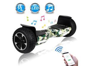 Felimoda Off Road Hover Board, All Terrain Rugged Hoverboard, 8.5 Inch Two-Wheel Self Balancing Hoverboard Electric Scooter for Adult Kids Gift with Bluetooth UL2272 Certified (Camouflage color) Felimoda Off Road Hover Board, All Terrain Rugged Hoverboard, 8.5 Inch Two-Wheel Self Balancing Hoverboard Electric Scooter for Adult Kids Gift with Bluetooth UL2272 Certified (Camouflage color)