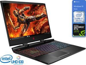 HP Omen 15 Gaming Notebook, 15.6" IPS FHD Display, Intel Core i7-8750H Upto 4.1GHz, 8GB RAM, 1TB NVMe SSD + 1TB HDD, NVIDIA GeForce RTX 2070, HDMI, Mini DP, Thunderbolt, Wi-Fi, BT, Windows 10 Home HP Omen 15 Gaming Notebook, 15.6" IPS FHD Display, Intel Core i7-8750H Upto 4.1GHz, 8GB RAM, 1TB NVMe SSD + 1TB HDD, NVIDIA GeForce RTX 2070, HDMI, Mini DP, Thunderbolt, Wi-Fi, BT, Windows 10 Home