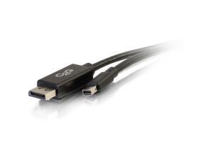 C2G 54302 Mini DisplayPort to DisplayPort Adapter Cable M/M, 8K UHD Compatible, Black (10 Feet, 3.04 Meters) C2G 54302 Mini DisplayPort to DisplayPort Adapter Cable M/M, 8K UHD Compatible, Black (10 Feet, 3.04 Meters)