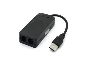 USB Fax Modem External 56K Data V9.0 2ports for Win7 Ethernet Phone USB Fax Modem External 56K Data V9.0 2ports for Win7 Ethernet Phone