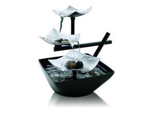 HoMedics Silver Springs Indoor Relaxation Fountain Illuminated Waterfall Automatic Pump HoMedics Silver Springs Indoor Relaxation Fountain Illuminated Waterfall Automatic Pump