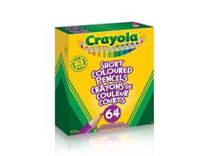 Crayola 30364650 64 Short Colored Pencils Crayola 30364650 64 Short Colored Pencils
