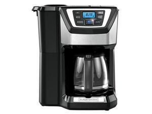 BLACK+DECKER 12-Cup Mill and Brew Coffeemaker, Black, CM5000B BLACK+DECKER 12-Cup Mill and Brew Coffeemaker, Black, CM5000B