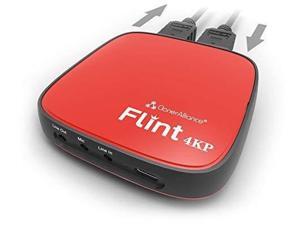ClonerAlliance Flint 4KP, 4K Passthrough and Live Commentary Video Capture Device. Ultra Low Latency. 1080p 60fps for Gaming Consoles, Camcorder, DSLR ClonerAlliance Flint 4KP, 4K Passthrough and Live Commentary Video Capture Device. Ultra Low Latency. 1080p 60fps for Gaming Consoles, Camcorder, DSLR