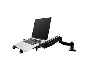 FLEXIMOUNTS 2-in-1 Monitor Arm Laptop Mount Stand Swivel Gas Spring LCD arm Desk mounts for 10''-24'' Computer Screen Monitor/ 11-17.3 inch Notebook FLEXIMOUNTS 2-in-1 Monitor Arm Laptop Mount Stand Swivel Gas Spring LCD arm Desk mounts for 10''-24'' Computer Screen Monitor/ 11-17.3 inch Notebook