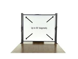 Epson ES1000 Ultra Portable Tabletop Projection Screen (V12H002S4Y) Epson ES1000 Ultra Portable Tabletop Projection Screen (V12H002S4Y)