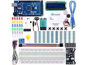 ELEGOO Mega 2560 R3 Project Starter Kit for Arduino Mega2560 UNO R3 Mega328 Nano - Including 16 Tutorials CD ELEGOO Mega 2560 R3 Project Starter Kit for Arduino Mega2560 UNO R3 Mega328 Nano - Including 16 Tutorials CD
