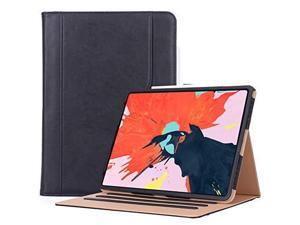 ProCase iPad Pro 12.9 Case 2018 3rd Generation, Vintage Stand Folio Cover Protective Case for Apple iPad Pro 12.9 Inch 2018 Release, Support Apple Pencil Charging –Black ProCase iPad Pro 12.9 Case 2018 3rd Generation, Vintage Stand Folio Cover Protective Case for Apple iPad Pro 12.9 Inch 2018 Release, Support Apple Pencil Charging –Black