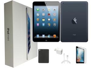 Apple iPad Mini - WiFi +4G Verizon - Black & Slate - 16GB - Bundle Includes Case and Tempered Glass! Apple iPad Mini - WiFi +4G Verizon - Black & Slate - 16GB - Bundle Includes Case and Tempered Glass!