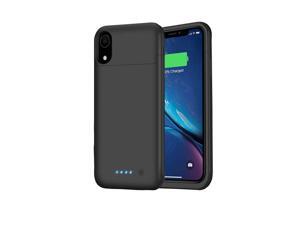 Battery Case for iPhone XR, Feob Upgraded 5500mAh Portable Charging Case Extended Battery Pack for iPhone XR Charger Case (6.1 inch)- Black Battery Case for iPhone XR, Feob Upgraded 5500mAh Portable Charging Case Extended Battery Pack for iPhone XR Charger Case (6.1 inch)- Black