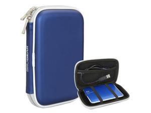 BIRUGEAR Hard Shell Carrying Case for Western Digital WD My Passport Ultra/Ultra Metal Edition, My Passport Edge/Enterprise/Essential & More Portable External Hard Drives - Blue BIRUGEAR Hard Shell Carrying Case for Western Digital WD My Passport Ultra/Ultra Metal Edition, My Passport Edge/Enterprise/Essential & More Portable External Hard Drives - Blue