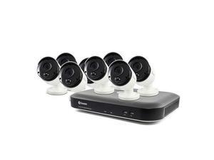 Swann 8 Channel Security System: 4K Ultra HD DVR-5580 with 2TB HDD & 8 x 4K Thermal Sensing Cameras PRO-4KMSB Swann 8 Channel Security System: 4K Ultra HD DVR-5580 with 2TB HDD & 8 x 4K Thermal Sensing Cameras PRO-4KMSB