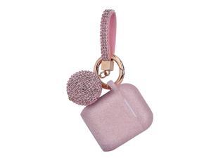 Apple Airpods Keychain, Filoto Airpods Silicone Glittery Case, Scratch Proof and Drop Proof Air Pods Protective Cover Skin with Shiny Ball Key Chain (Glittery Rose Gold) Apple Airpods Keychain, Filoto Airpods Silicone Glittery Case, Scratch Proof and Drop Proof Air Pods Protective Cover Skin with Shiny Ball Key Chain (Glittery Rose Gold)