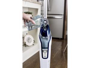 BISSELL - PowerFresh Deluxe Steam Mop Hard Floor Cleaner - Brite White/Saphire Waltz BISSELL - PowerFresh Deluxe Steam Mop Hard Floor Cleaner - Brite White/Saphire Waltz