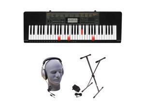 Casio - Portable Keyboard with 61 Velocity-Sensitive Keys - Black Casio - Portable Keyboard with 61 Velocity-Sensitive Keys - Black