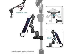 Neewer Music Boom Microphone Stand Smartphone Mount Adjustable Holder Compatible with iPhone 11 Pro XR XS MAX X 8 Plus Samsung Galaxy S9 S10 Note Google Pixel XL Phones (Holder Open Length: 14-18cm) Neewer Music Boom Microphone Stand Smartphone Mount Adjustable Holder Compatible with iPhone 11 Pro XR XS MAX X 8 Plus Samsung Galaxy S9 S10 Note Google Pixel XL Phones (Holder Open Length: 14-18cm)