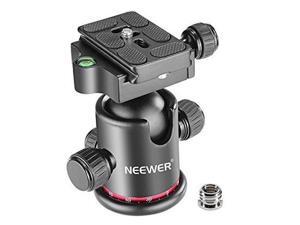 Neewer Professional Metal 360 Degree Rotating Panoramic Ball Head with 1/4 inch Quick Release Plate and Bubble Level,up to 17.6pounds/8kilograms,for Tripod,Monopod,Slider,DSLR Camera,Camcorder Neewer Professional Metal 360 Degree Rotating Panoramic Ball Head with 1/4 inch Quick Release Plate and Bubble Level,up to 17.6pounds/8kilograms,for Tripod,Monopod,Slider,DSLR Camera,Camcorder