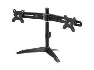 Amer Mounts AMR2SU Amer Mounts Stand Based Dual Monitor Mount for two 15"-24" LCD/LED Flat Panel Screens - Supports up to 26.5lb monitors, +/- 20 degree tilt, and VESA 75/100 Amer Mounts AMR2SU Amer Mounts Stand Based Dual Monitor Mount for two 15"-24" LCD/LED Flat Panel Screens - Supports up to 26.5lb monitors, +/- 20 degree tilt, and VESA 75/100