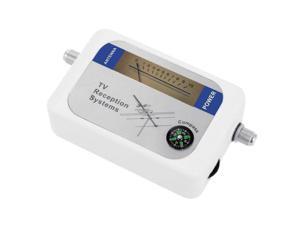 DVB-T Finder Digital Aerial Terrestrial TV Antenna Signal Strength Meter White DVB-T Finder Digital Aerial Terrestrial TV Antenna Signal Strength Meter White