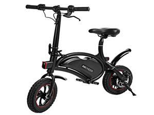 Ancheer Aluminum Folding Portable Electric Bike 350W APP Speed Setting Black Ancheer Aluminum Folding Portable Electric Bike 350W APP Speed Setting Black