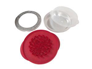 Nordic Ware 4-Piece Pie Baking Kit with Decorative Crust Cutter (Heart/Lattice) Nordic Ware 4-Piece Pie Baking Kit with Decorative Crust Cutter (Heart/Lattice)