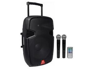 Rockville 15" Portable YouTube Karaoke Machine/System w/ 2 Mics See Description! Rockville 15" Portable YouTube Karaoke Machine/System w/ 2 Mics See Description!