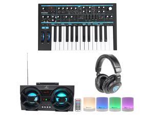 Novation BASS STATION II 25-Key MIDI USB Keyboard+Headphones+Bluetooth Speakers Novation BASS STATION II 25-Key MIDI USB Keyboard+Headphones+Bluetooth Speakers