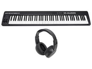 M-Audio Keystation 88 II USB MIDI 88-Key Keyboard Controller MK II + Headphones M-Audio Keystation 88 II USB MIDI 88-Key Keyboard Controller MK II + Headphones