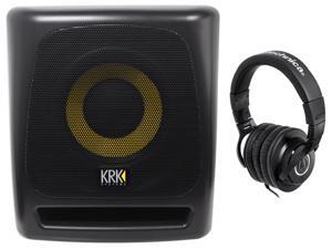KRK 8S v2 8" 109w Active Studio Subwoofer w/Class D Amp+MDF Enclosure+Headphones KRK 8S v2 8" 109w Active Studio Subwoofer w/Class D Amp+MDF Enclosure+Headphones