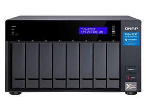 QNAP TVS-872XT-i5-16G-US 8 Bay Thunderbolt 3 NAS with 16GB RAM, 10GbE, M.2 PCIe NVMe SSD slots QNAP TVS-872XT-i5-16G-US 8 Bay Thunderbolt 3 NAS with 16GB RAM, 10GbE, M.2 PCIe NVMe SSD slots