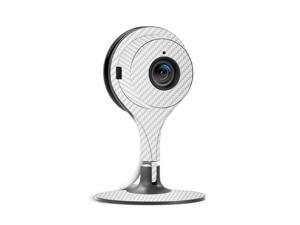 MightySkins Skin Compatible with Nest Cam Indoor Security Camera - White Carbon Fiber | Protective, Durable, and Unique Vinyl wrap Cover | Easy to Apply, Remove, and Change Styles | Made in The USA MightySkins Skin Compatible with Nest Cam Indoor Security Camera - White Carbon Fiber | Protective, Durable, and Unique Vinyl wrap Cover | Easy to Apply, Remove, and Change Styles | Made in The USA
