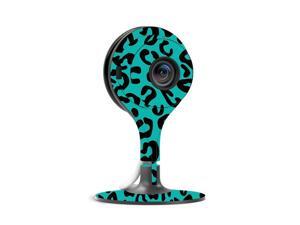 MightySkins Skin Compatible with Nest Cam Indoor Security Camera - Teal Leopard | Protective, Durable, and Unique Vinyl Decal wrap Cover | Easy to Apply, Remove, and Change Styles | Made in The USA MightySkins Skin Compatible with Nest Cam Indoor Security Camera - Teal Leopard | Protective, Durable, and Unique Vinyl Decal wrap Cover | Easy to Apply, Remove, and Change Styles | Made in The USA