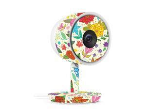 MightySkins Skin Compatible with Nest Cam IQ Indoor Security Camera - Flower Garden | Protective, Durable, and Unique Vinyl wrap Cover | Easy to Apply, Remove, and Change Styles | Made in The USA MightySkins Skin Compatible with Nest Cam IQ Indoor Security Camera - Flower Garden | Protective, Durable, and Unique Vinyl wrap Cover | Easy to Apply, Remove, and Change Styles | Made in The USA