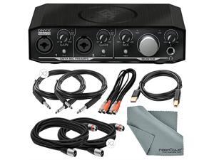 Mackie Onyx Series Producer 2-2 USB/MIDI Audio Interface with MIDI/XLR/TRS/USB Cables and Cleaning Cloth Basic Audio Bundle Mackie Onyx Series Producer 2-2 USB/MIDI Audio Interface with MIDI/XLR/TRS/USB Cables and Cleaning Cloth Basic Audio Bundle