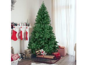 Best Choice Products 6ft Premium Hinged Artificial Christmas Pine Tree w/ Solid Metal Stand, 1,000 Tips - Green Best Choice Products 6ft Premium Hinged Artificial Christmas Pine Tree w/ Solid Metal Stand, 1,000 Tips - Green