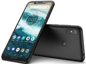 Motorola One XT1941-3 64B Unlocked GSM Dual-SIM Phone w/ Dual 13+2 Megapixel Camera - Black Motorola One XT1941-3 64B Unlocked GSM Dual-SIM Phone w/ Dual 13+2 Megapixel Camera - Black