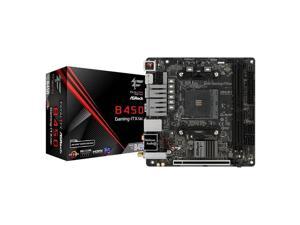 ASRock Fatal1ty B450 GAMING-ITX/AC Socket AM4/ AMD B450/ DDR4/ SATA3&USB3.1/ M.2/ WiFi/ A&GbE/ Mini-ITX Motherboard ASRock Fatal1ty B450 GAMING-ITX/AC Socket AM4/ AMD B450/ DDR4/ SATA3&USB3.1/ M.2/ WiFi/ A&GbE/ Mini-ITX Motherboard