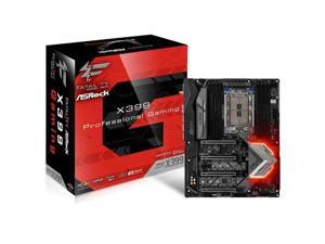 ASRock X399 PROFESSIONAL GAMING Socket TR4/ AMD X399/ DDR4/ Quad CrossFireX & Quad SLI/ SATA3&USB3.1/ M.2&U.2/ WiFi/ A&3GbE/ ATX Motherboard ASRock X399 PROFESSIONAL GAMING Socket TR4/ AMD X399/ DDR4/ Quad CrossFireX & Quad SLI/ SATA3&USB3.1/ M.2&U.2/ WiFi/ A&3GbE/ ATX Motherboard