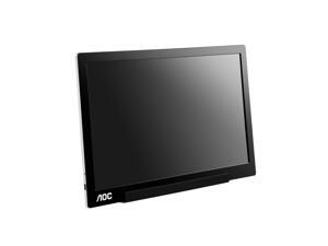 AOC Pro-line I1601FWUX LED Flat Black 15.6" Full HD, Silver Computer Monitor AOC Pro-line I1601FWUX LED Flat Black 15.6" Full HD, Silver Computer Monitor