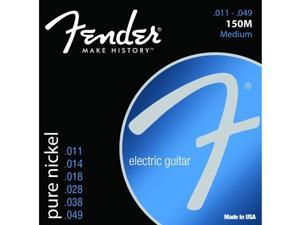 New Fender 150M Pure Nickel Ball-End Electric Guitar Strings, 073-0150-408 New Fender 150M Pure Nickel Ball-End Electric Guitar Strings, 073-0150-408
