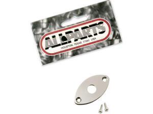 GOTOH FOOTBALL JACK PLATE FOR CHARVEL JACKSON IBANEZ ESP GUITAR (NICKEL) *NEW* GOTOH FOOTBALL JACK PLATE FOR CHARVEL JACKSON IBANEZ ESP GUITAR (NICKEL) *NEW*