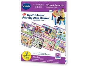 VTech Touch and Learn Activity Desk Deluxe Expansion Pack - When I Grow Up VTech Touch and Learn Activity Desk Deluxe Expansion Pack - When I Grow Up