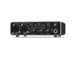 Behringer 2x2, 24-Bit/192 kHz USB Audio Interface w/ MIDAS Mic Preamplifiers Behringer 2x2, 24-Bit/192 kHz USB Audio Interface w/ MIDAS Mic Preamplifiers